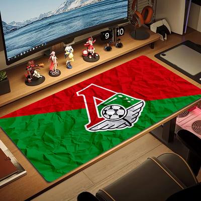 FC Lokomotiv Moscow Color Mouse Pad Large Gaming Table Cushion Non-slip Laptop Tablet Big Mousepad XXL Mat Mini PC Playmat With Lock Edge