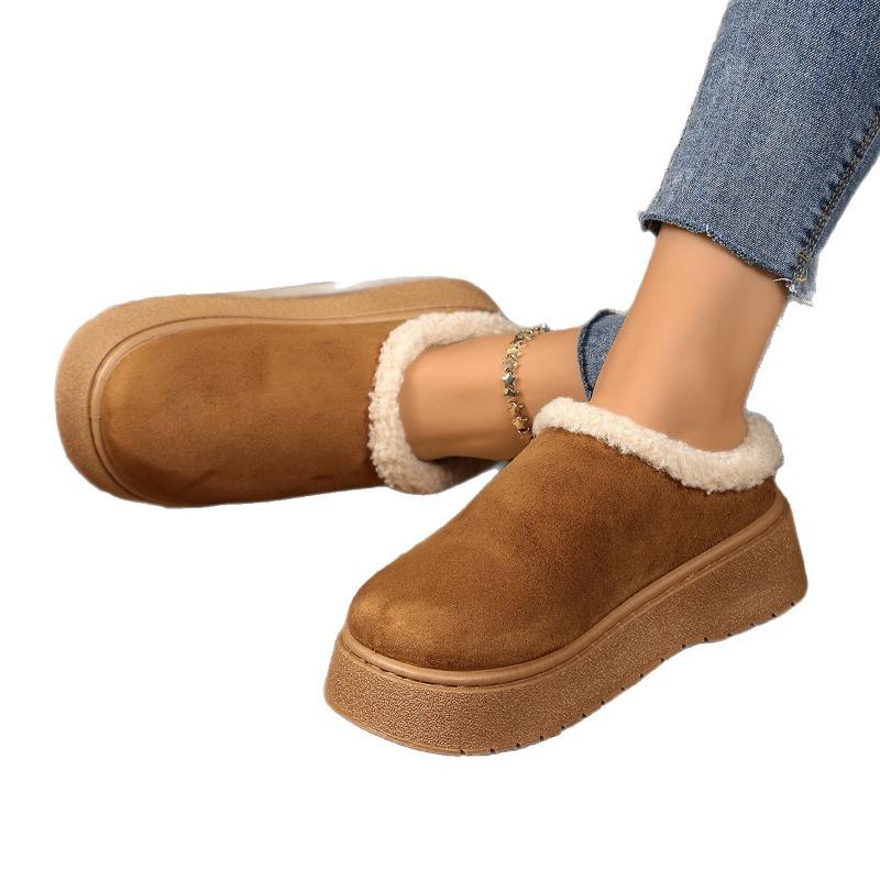 Zoccoli Birkenstock Rialzanti da Donna, Zoccoli Piattaforma Foderati in Eco Pelliccia, Stivaletti Retro da Esterno per Donna