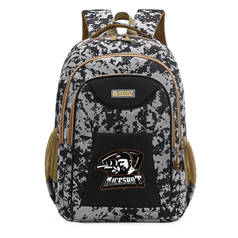 Oxford Backpack Fashion Fabric Large Capacity For Travel Use Daily