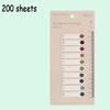 60/90/120/200 Sheets Self Adhesive Sticky Notes Memo Pad Flags Tab Loose-leaf Index Sticker Bookmark Page Sticker Sticky Notes