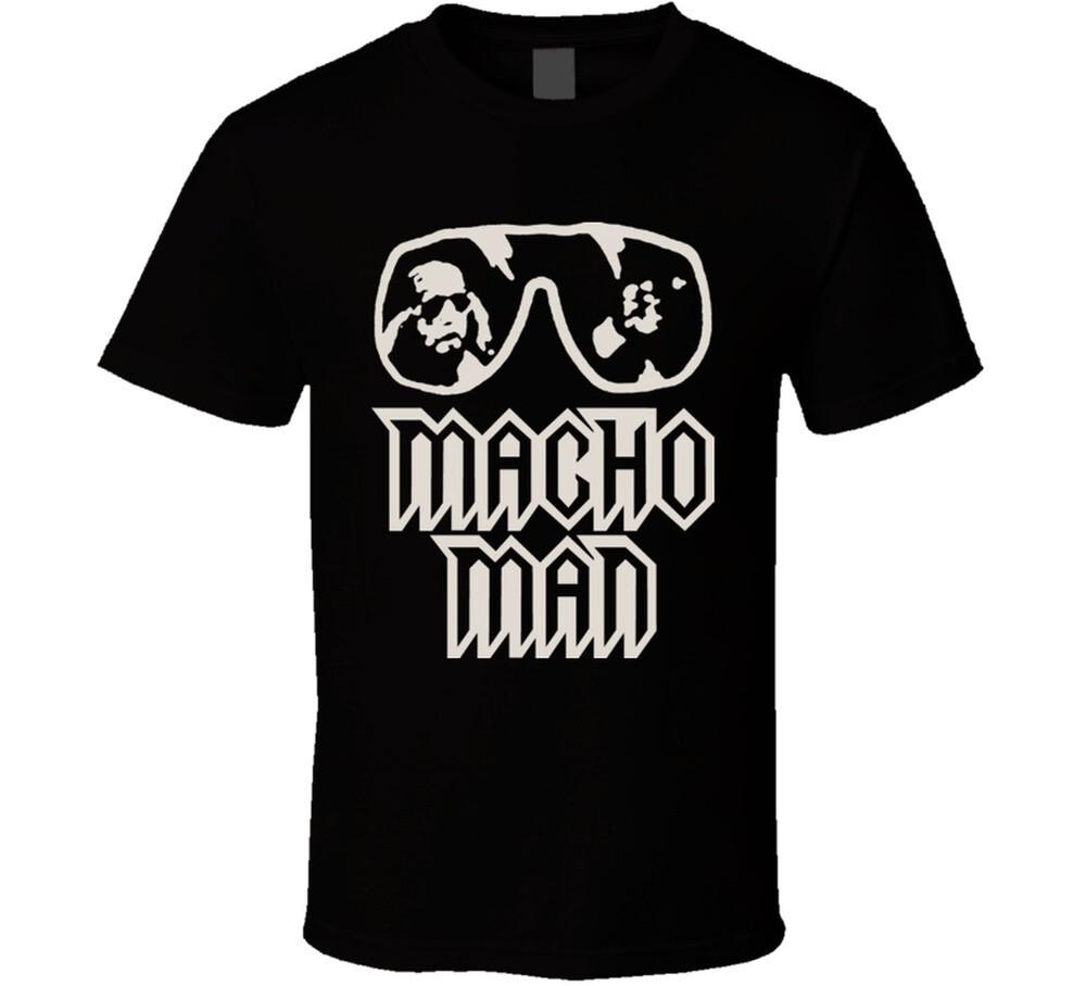 Macho Man Randy Savage Wrestling Retro Unisex T-Shirt M