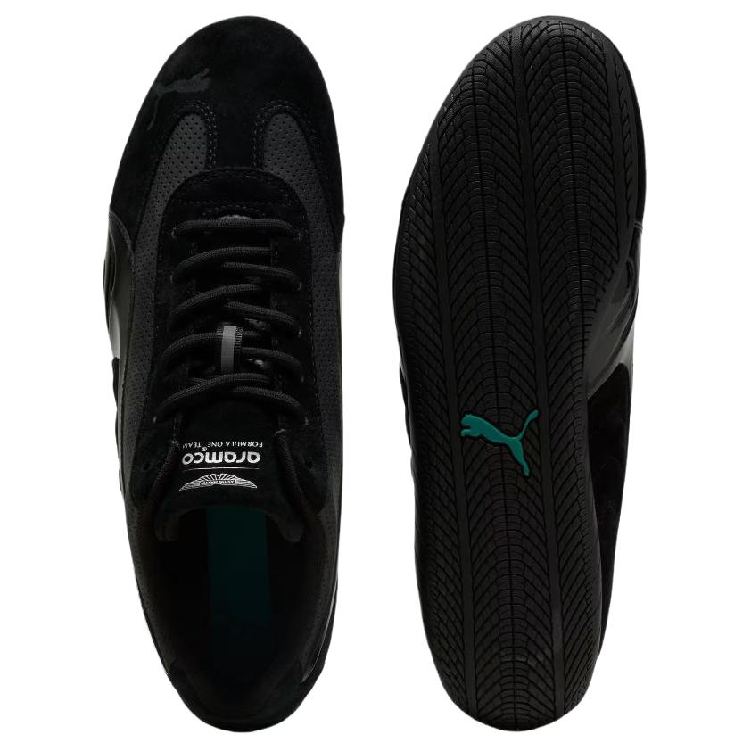 PUMA Aston Martin Aramco F1 Team x  Speedcat Thin Sole Training Racing Fashion Comfortable Outdoor Warm Lifestyle Casual Shoes Unisex Shoes 406162-01