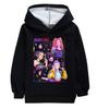 5041 Kpop Rumi Zoey Mira Print Kids Girls Hoodies Long Sleeves Velvet Warm Winter Hoodie