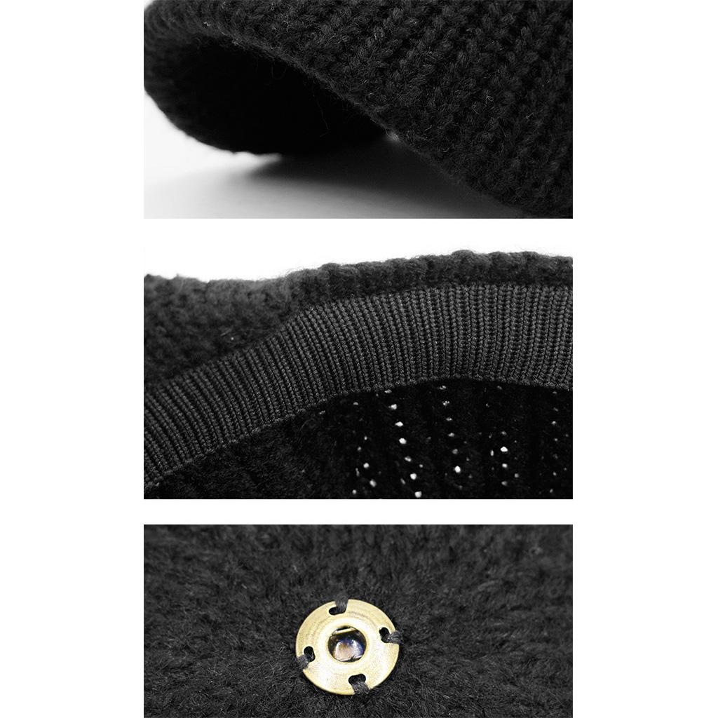 Crochet Knit Baseball Cap for Sun for Protection Brim Outdoor Sports for Snapbac