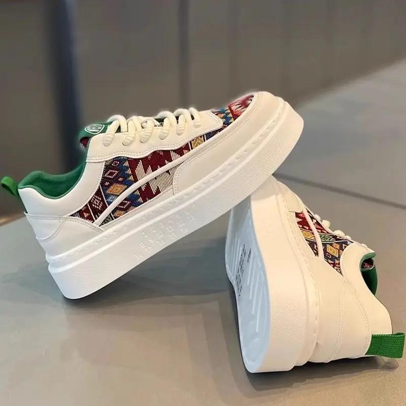 Pánské boty Jarní prodyšné elegantní univerzální ležérní skate boty ležérní tenisky