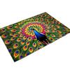 Non-slip Peacock Carpet Special-shaped Bathroom Floor Mat  for Living Room Tea Table Bedside