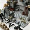 WWII War Ruins MOC Military Building Blocks Set Compatible with Mini Action Figures Educational Kids Toy Gift