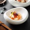 European-style Irregular Ceramic Tableware Bowl Noodle Bowl Plate Steak Salad Snack Cake Dishware Insulation