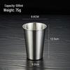 Shengjia 304 Stainless Steel Multi-Purpose Cups