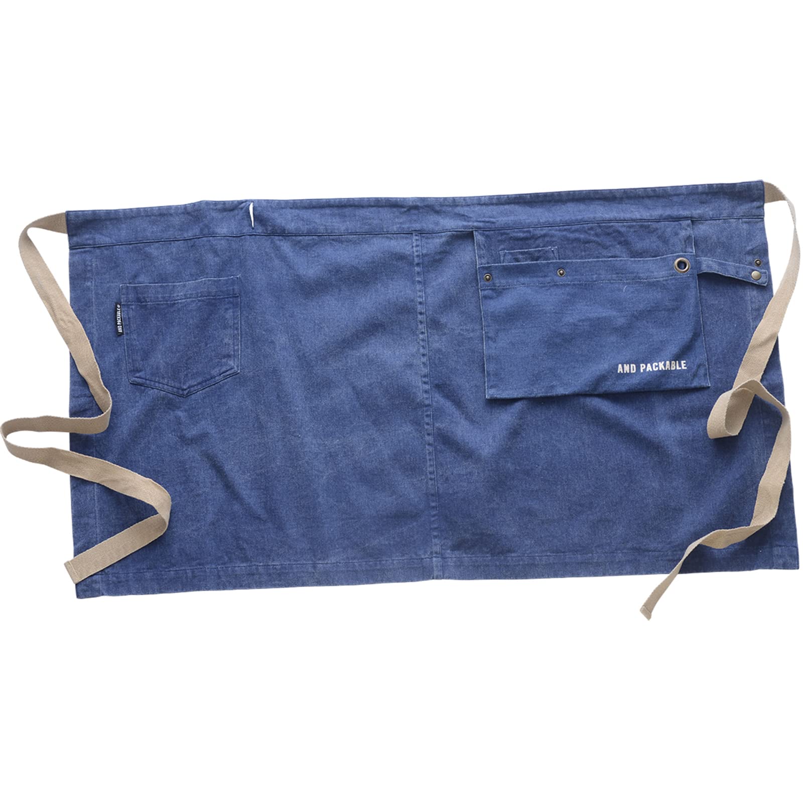 

Techno Prime And Packable Short Garcon Length 72198 Apron, Unisex, Adult, 52cm, Coil, Navy,