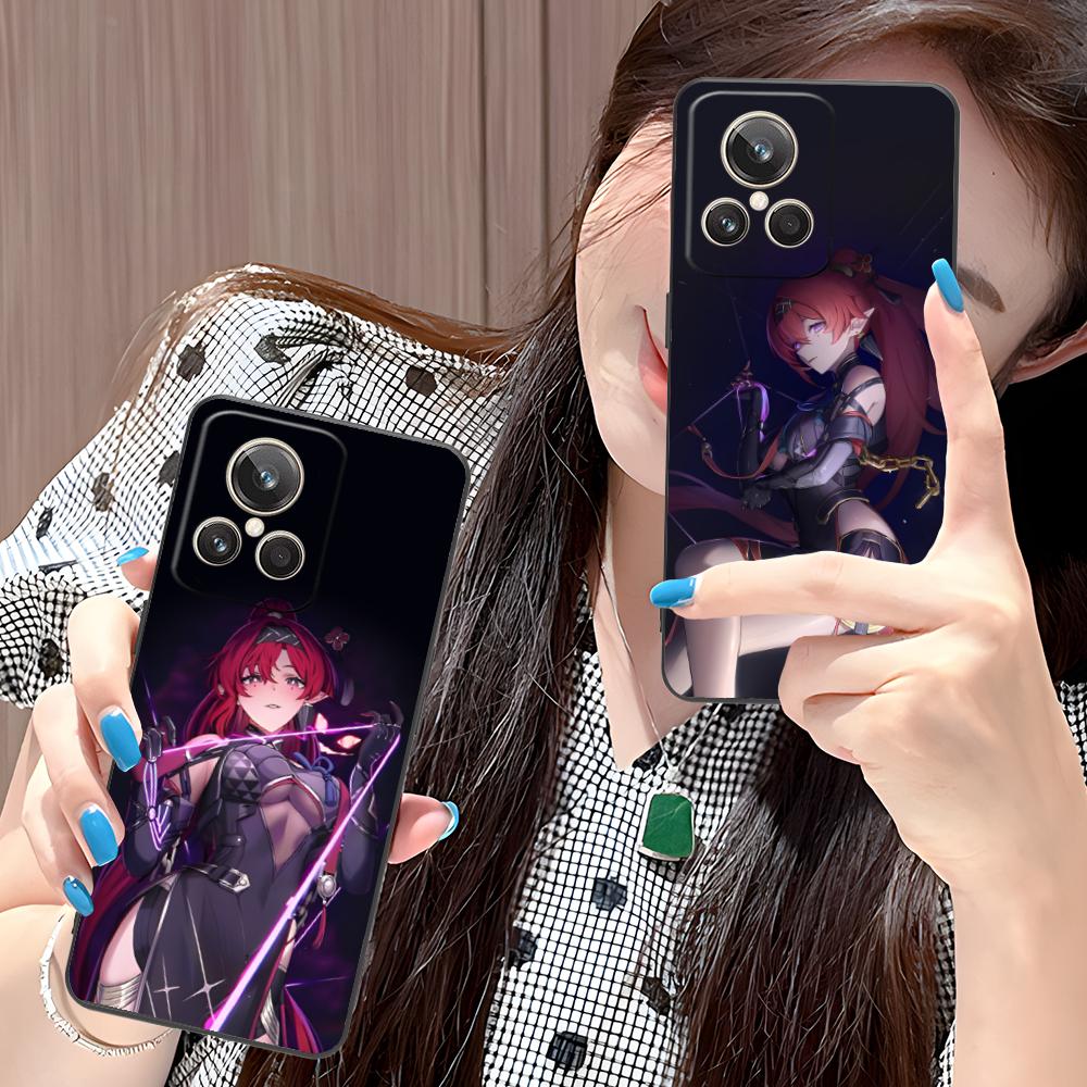 Wuthering Waves Yinlin Mobile Phone Case for Realme 15 14 13 12 11 10 9 Pro Plus T i Lite 5G Colorful Printing Cover Cover