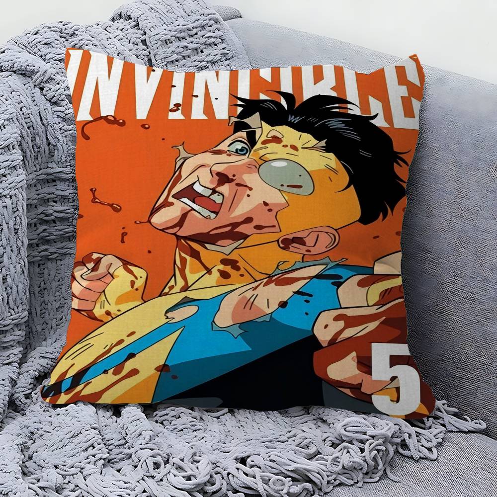 

I-Invincible Cartoon Office Cushion Pillowcase Car Cushion Cover45X45CM Lumbar Pillowcase Sofa Pillowcover 30cmx30cm
