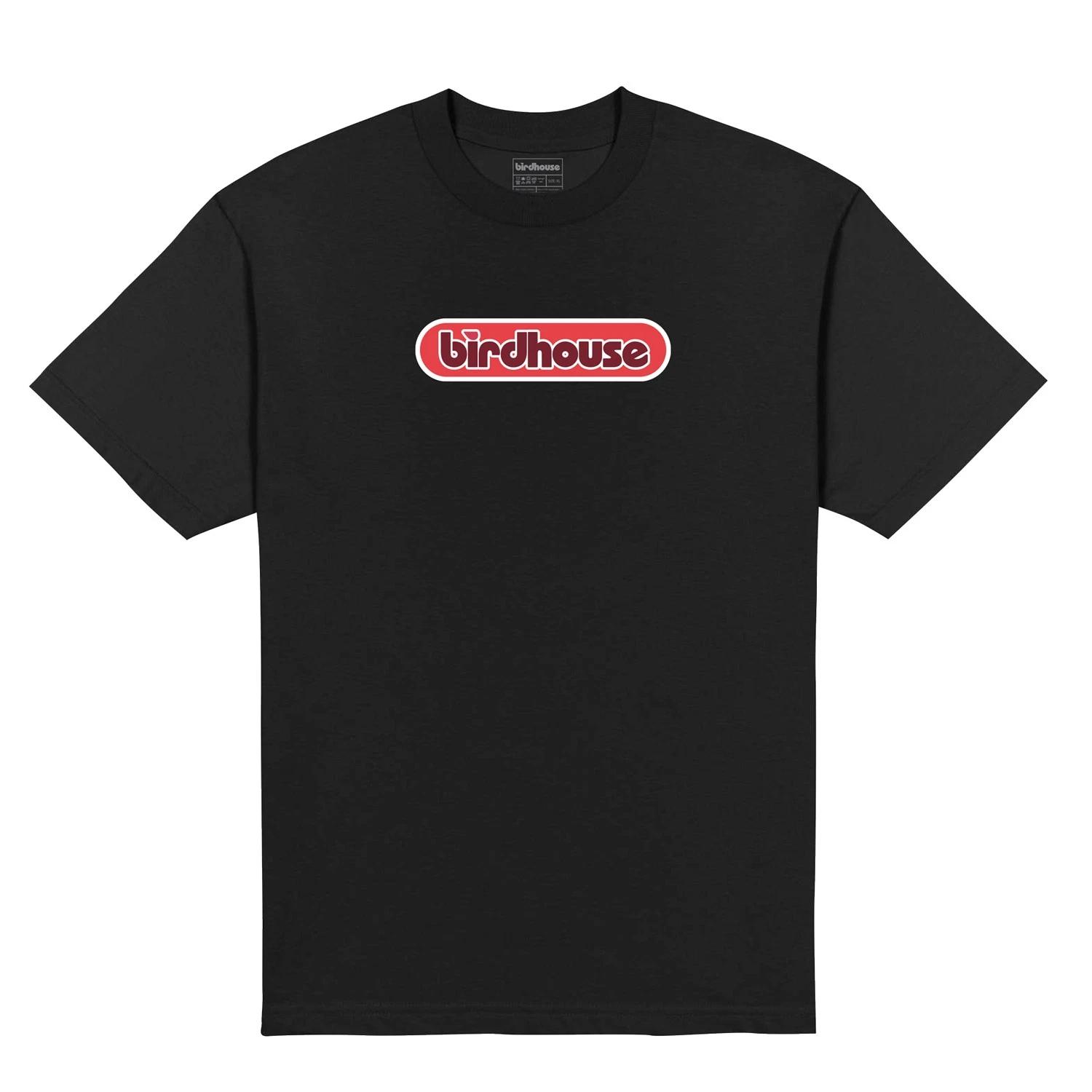 Birdhouse Skateboards Shirt Red Pill Black S