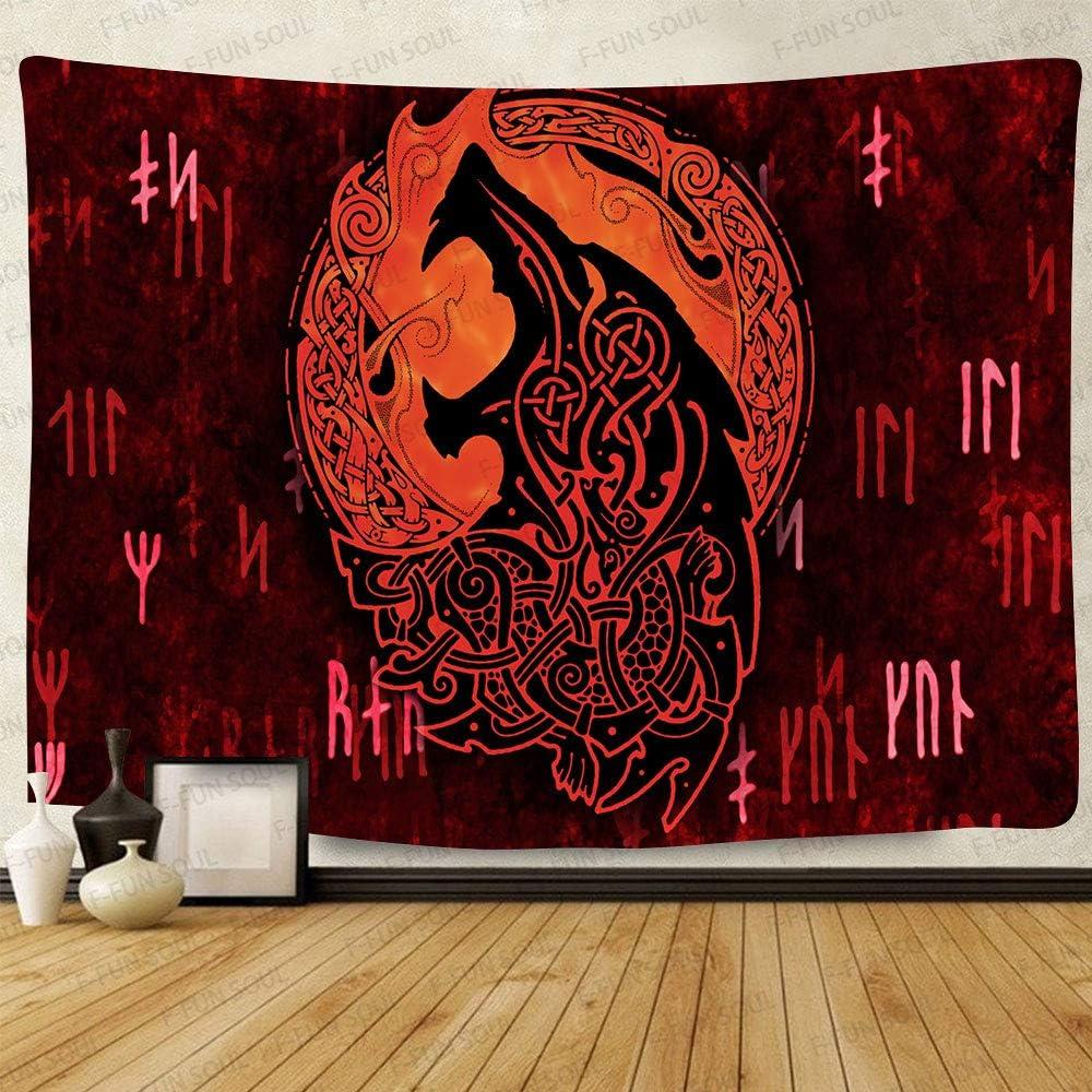 Tapestry F Fun Soul Vikings Tableges for Men Vikings 75x100