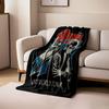 Bowie 1972 World Tour Blanket for all seasons blanket lunch break throw gift