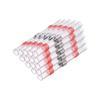 100pcs Heat Shrink Wire Connectors Red Heat Shrink AWG 22 To 18 Butt Electrical Connectors Tinned Solder Sealed Terminals