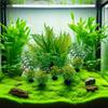 10 Stück Aquarium DIY Künstliche Aquariendekoration Gemischte Farbe Pflanzen Ornament Wasserpflanze
