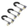 Spring Video Cable 8k60hz 48Gbps 2.1 Version Fast Transmission for Gaming and Home Theater Coiled Extension Cord