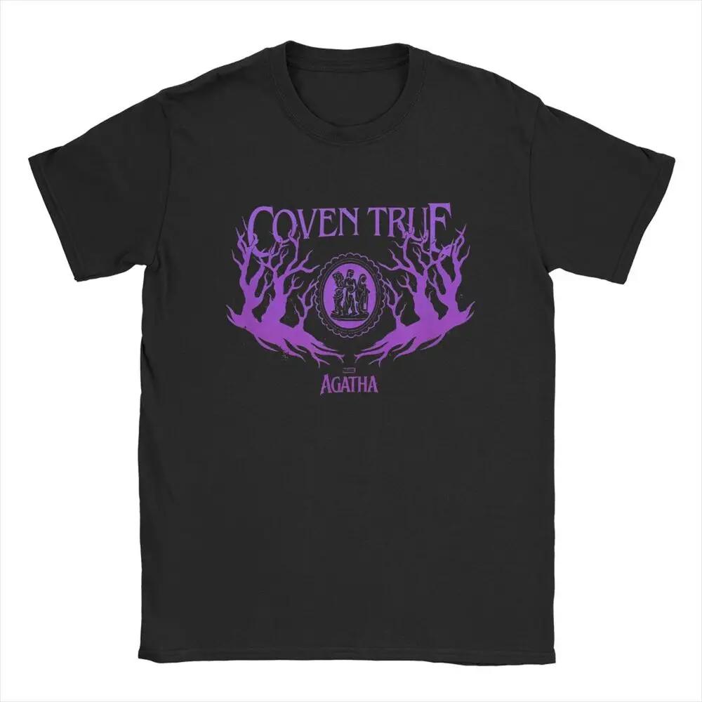Agatha All Along Movie Men's T Shirt Harkness Down the Road Funny Tee Short Sleeve Crew Neck T-Shirt 100% Cotton Plus Size Merch