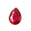 9 Ct RARE Pear Shape Natural Red Ruby Loose Gemstone For Gifting