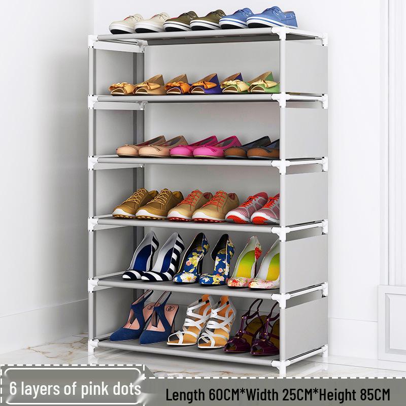 Jia You Xin Multi-layer Dustproof Shoe Rack - Durable & Easy to Install Storage Shelf