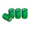 4PCS Car Tire Valve Caps Emblem Metal Cap Case Dust Covers Accessories For DS DS4S DS5 5LS DS3 DS4 DS6 DS7 DS9 WILD RUBIS SPIRIT
