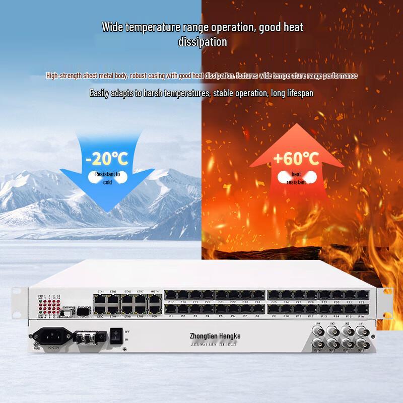 Multi-Service Fiber Optic Multiplexer