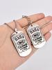 A Gift for Dad—The World's Best Dad (Stainless Steel Keychain Pendant)