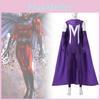 Premium Unisex Cosplay Bodysuit For Halloween Magneto Inspired Superhero Performance Costume
