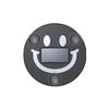 Smiley Face Triangle Solar Neon LED Light for Car Interior Atmosphere – Six Colors