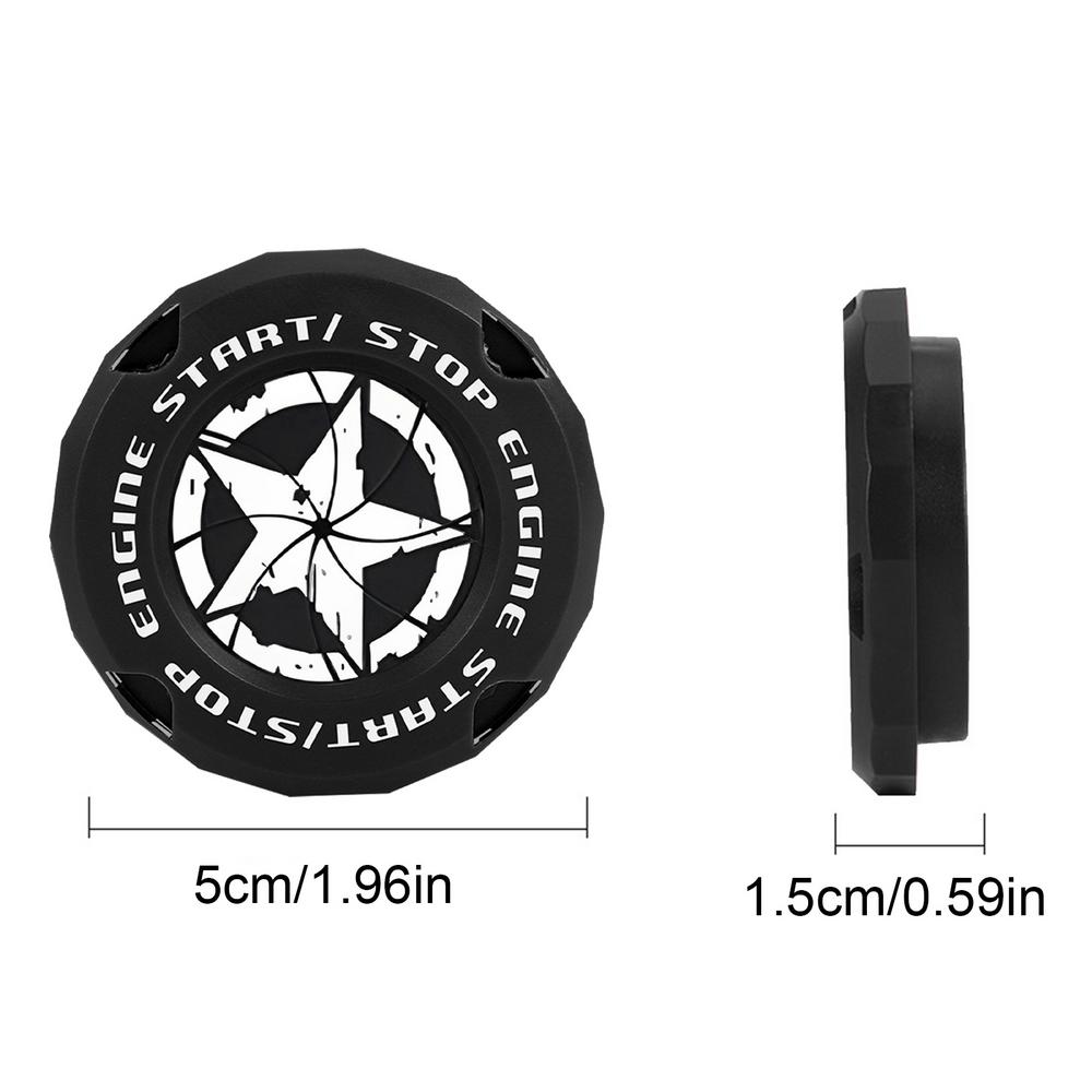 

Крышка кнопки запуска и остановки двигателя обеспечивает безопасность вождения с помощью крышки кнопки запуска двигателя. Крышка кнопки запуска двигателя защищает от случайного нажатия. чёрный