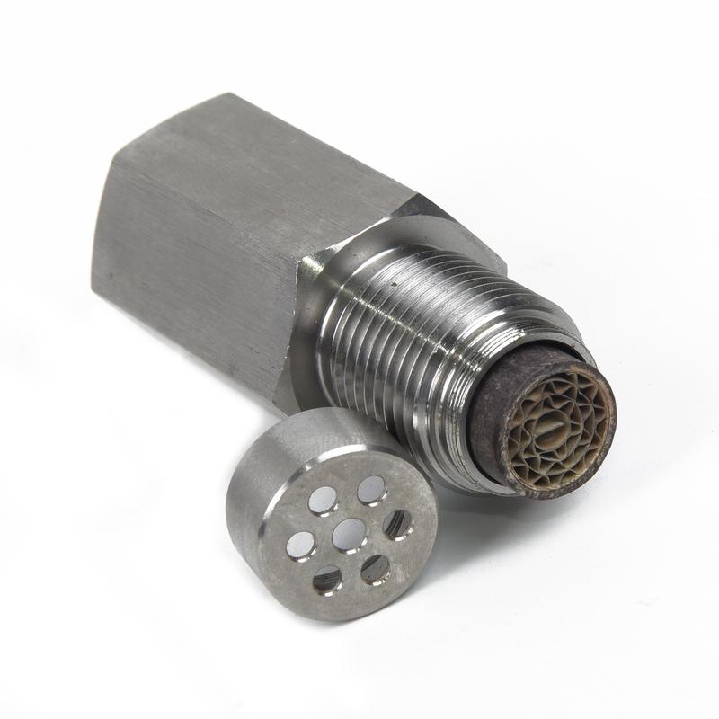 Oxygen Sensor Adapter Car Check Engine Light Fix Catalytic Mesh Oxygen O2 Sensor Spacer Adapter Mini Catalytic Converter