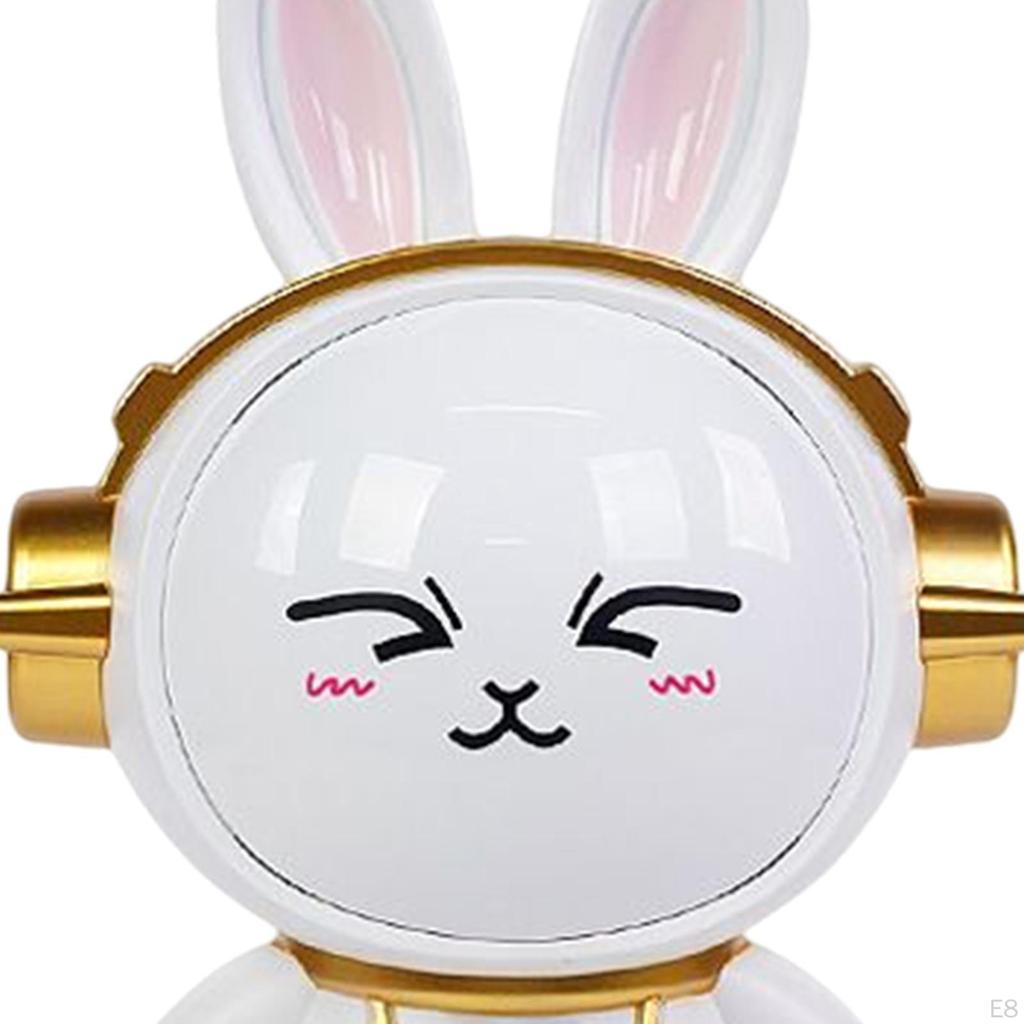 Geldkasse Astronaut Einfacher Zugang Weltraumhase Sparschwein Raumfahrer Statue Dekorativ für Kinder Erwachsene