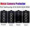 Metallkamera-Schutzlinsenglas für Samsung Galaxy A54 A34 A24 A14 5G Displayschutzlinsenabdeckung