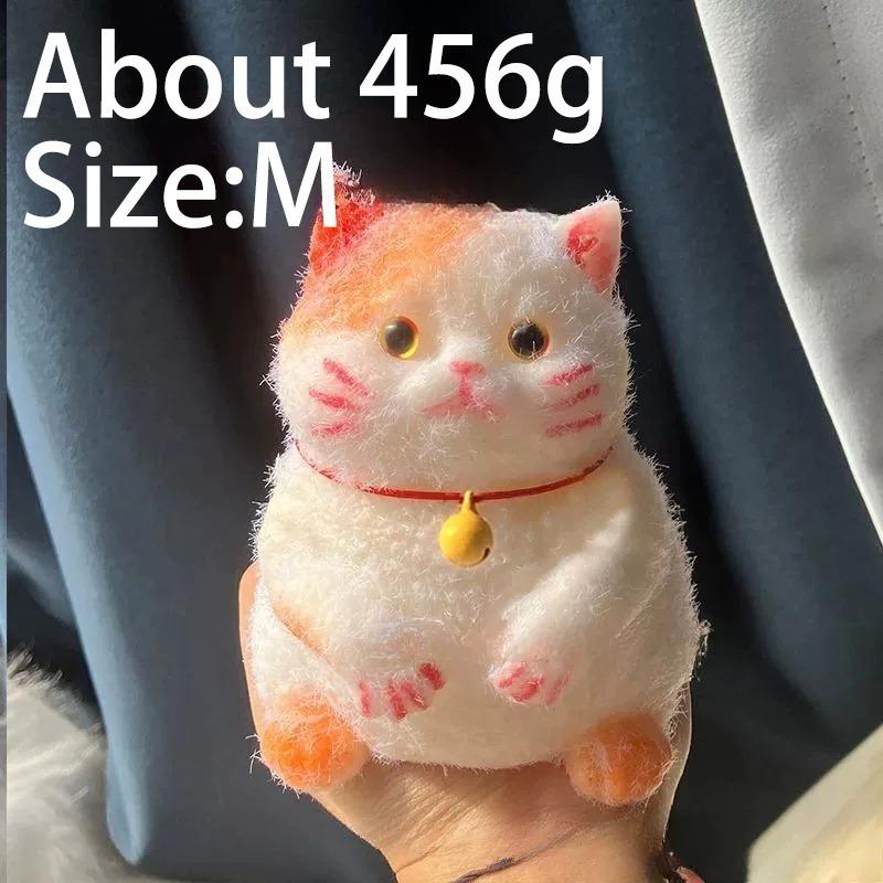 Animal Kawaii Plush Angel Cat Relieve Anxiety Toy Soft Slow Rising Squeeze Desktop Ornamen Fidget Sensory Toy For Kid Adult Gift