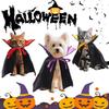 Halloween Kitten Cape Pet Cat Clothes Magic Cloak Pet Dog Cloak Cloak Kitten Creative Halloween Pet Accessory D2F4