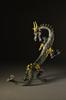 Kaiyodo Takeya Style Free-Standing Figurine Dragon, Iron Rust Tone, Non-Scale ABS & PVC, Painted Movable Figure KT-003