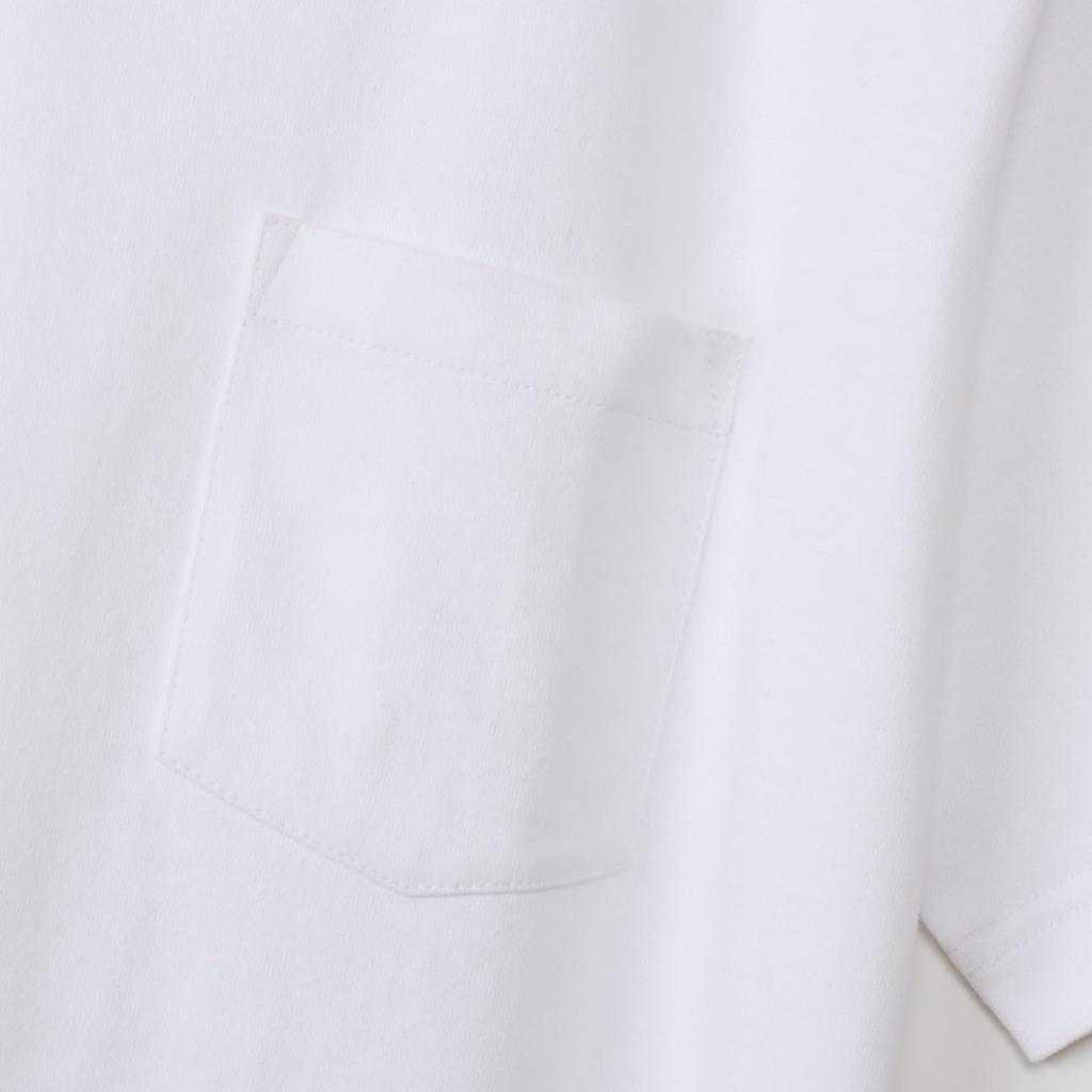 Champion Short Sleeve Crew Made In the Short Sleeve Pocket Size Men's T-Shirt, Neck, 100% Cotton, USA, T-Shirt, Basic, White, L, C3-X357