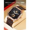 Maplefea Racing Mechanical Sports Watch Men's Analog Quartz Chronograph Waterproof Big Dial