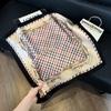 New artificial silk shell marine silk scarf 71cm square scarf professional scarf shawl scarf