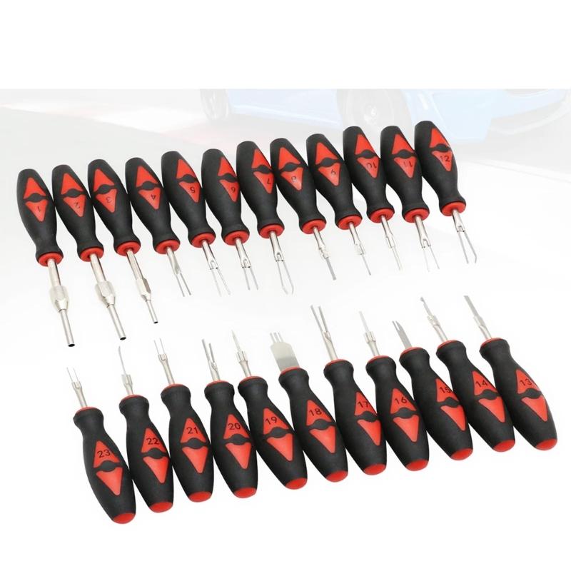 23Pcs Car Electrical Terminal Pin Removal Separator Tool Set For Electrical Connector Repair And Maintenance