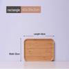 ZISIZ Bamboo Wood Craft Tray