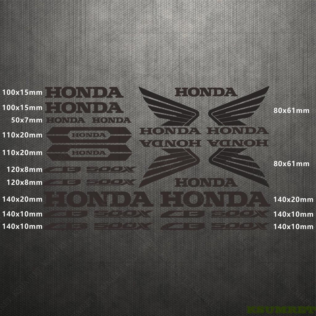 For Honda CB500X Sticker Motorcycle Stickers CB500X Logo Decal Waterproof