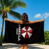 Game E-Evil Umbrella Beach Towel Quick Drying Travel Towel Unisex Soft Comfortable Quick Dry Portable for Men Women Beach