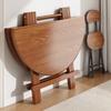 Sturdy Folding Dining Table - No Assembly Needed, Strong Stable Desk for Kitchen, Study & Office, round dining table,small table