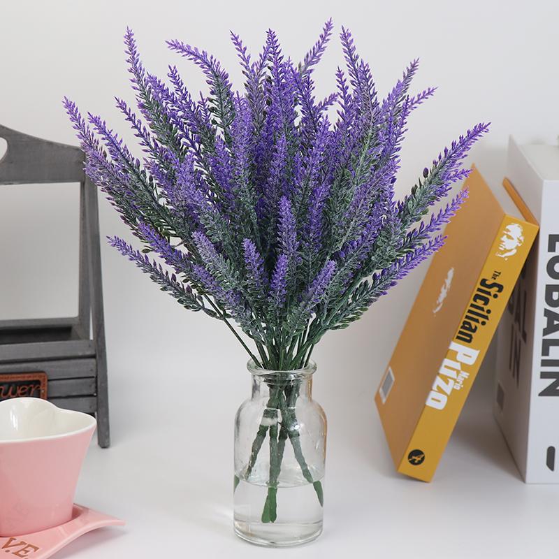 Umělé květiny Levandule odolná proti mrazu Gypsophila 6 stylů Romantický Valentýn Svatební dekorace Věčný květinový dárek