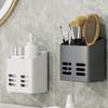 Badezimmerregal Make-up Aufbewahrungsorganizer Toilettenartikelregale Wandmontage Kamm Rasierer Make-up Hautpflege Badezimmer Aufbewahrungszubehör