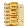 6 String Guitar Fixed Saddle Bridge Hardtail Top Loader Iron Electric Guitar Saddle Bridge