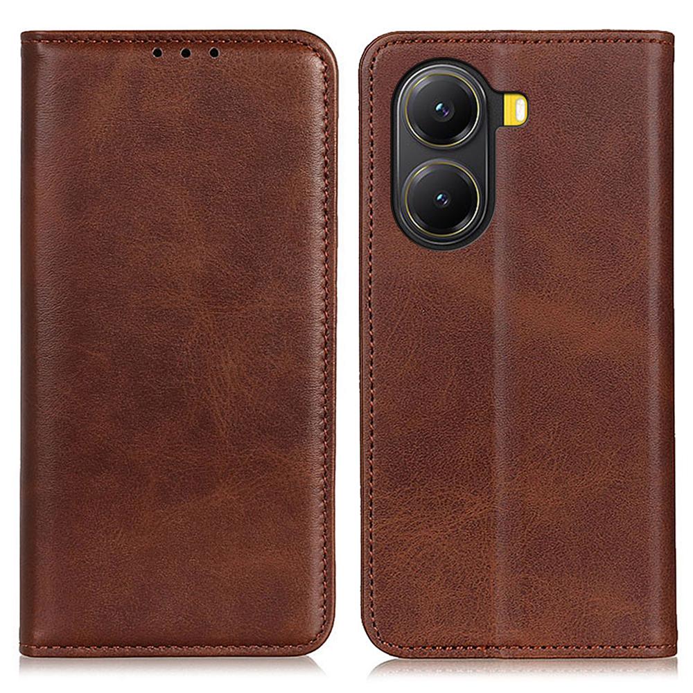 For Xiaomi Poco X7 Pro 5G/Redmi Turbo 4 5G Case Split Leather Flip Wallet Phone Cover
