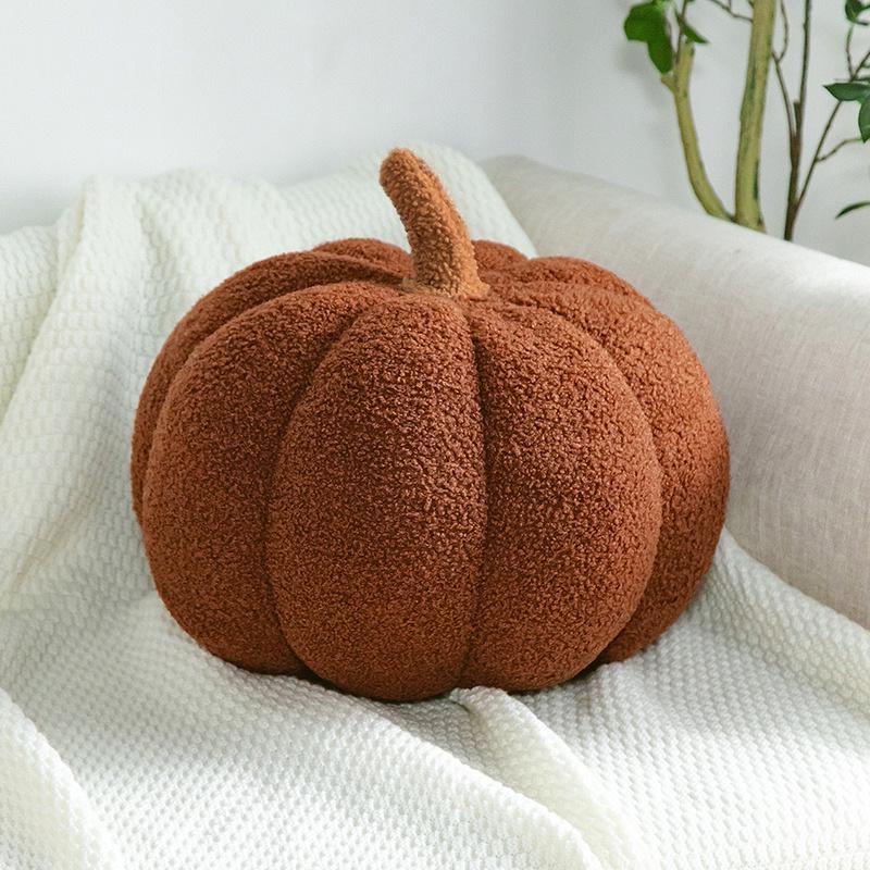 Plush Pumpkin Pillow Cushion - Halloween Children's Gift & Sofa Backrest